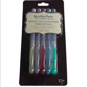 Glitter Gel Pens Festive Recollections Signature